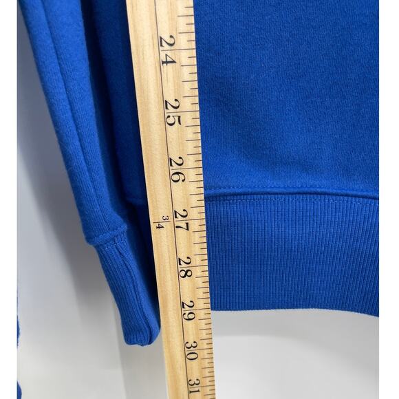 Tek Gear Mens Ultrasoft Fleece Pullover Hoodie Sweatshirt XL Blue Activewear NEW - Picture 5 of 11